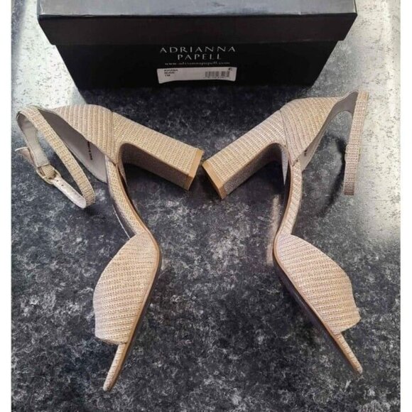 Adrianna Papell Women's Aviana Heels. Nude, Size 7 - Picture 5 of 8